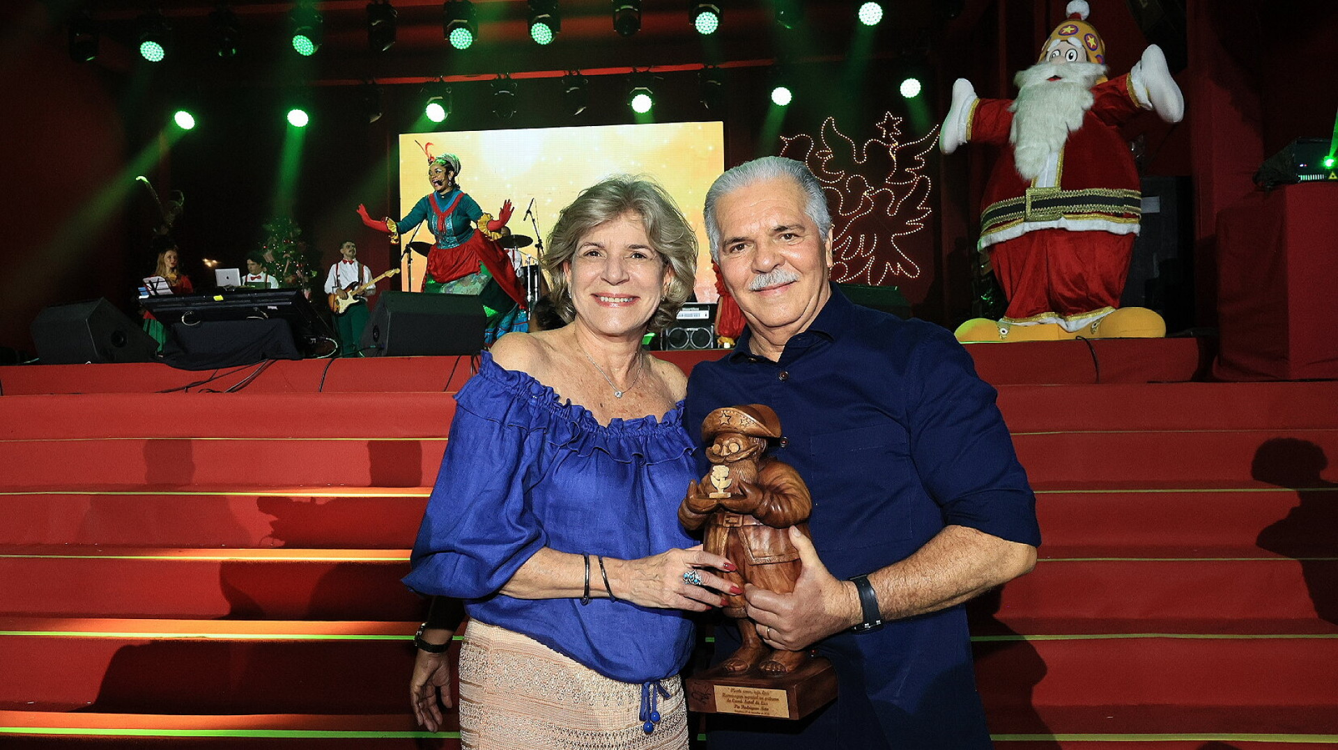 Stela e Pio Rolim(Foto: Divulgação)