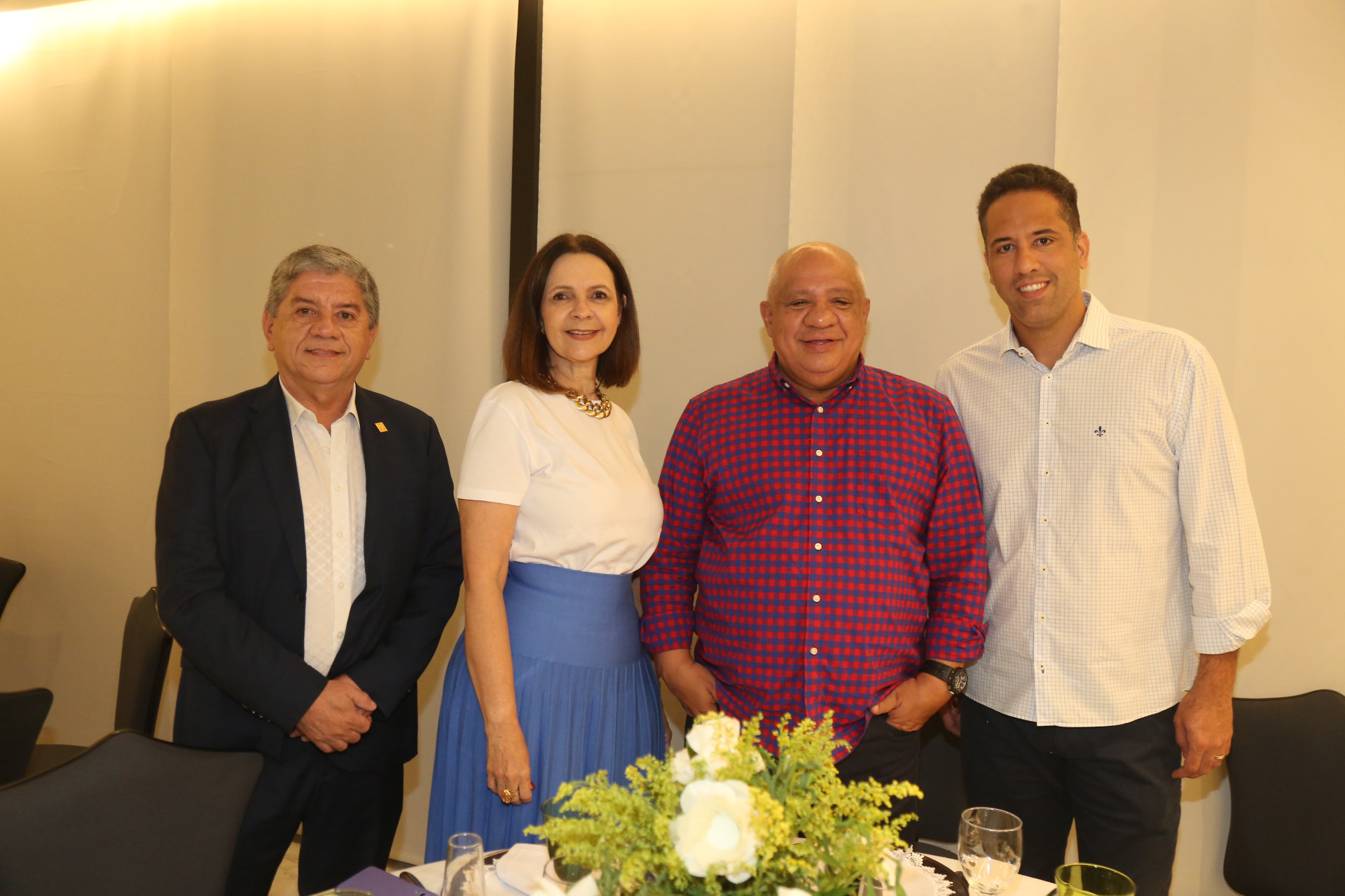 (Foto: JOÃO FILHO TAVARES)Sampaio Filho, Mirian Pereira, Pedro Alfredo e Luciano Bezerra