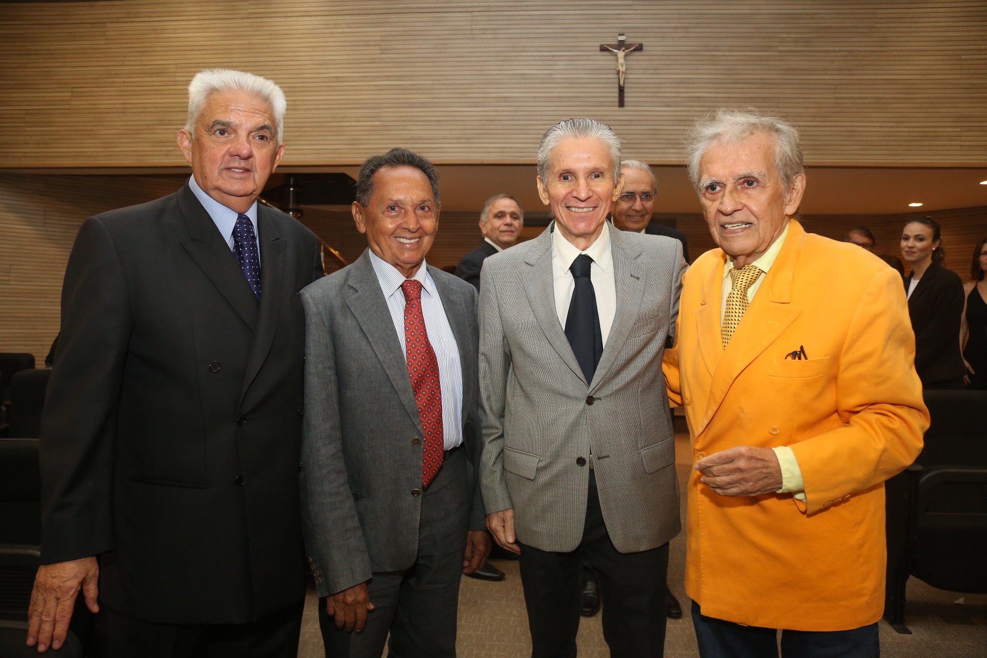 (Foto: João Filho Tavares)Tales de Sá Cavalcante, Fernando César Mesquita e Pádua Lopes