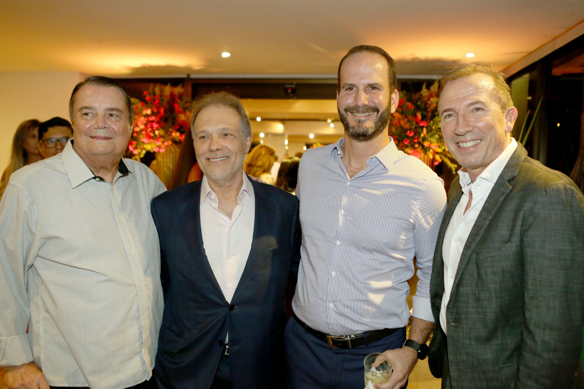 Mais que a liderança, o entusiasmo: Dionísio Barsi, José Carlos Pontes, Luiz Gustavo e Philippe Godefroit (Foto: Jocilene Jinkings/Frisson /Divulgação)