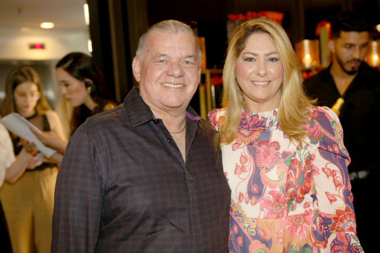 Carlos Juaçaba e Raquel Philomeno(Foto: Jocilene Jinkings/Frisson/Divulgação)