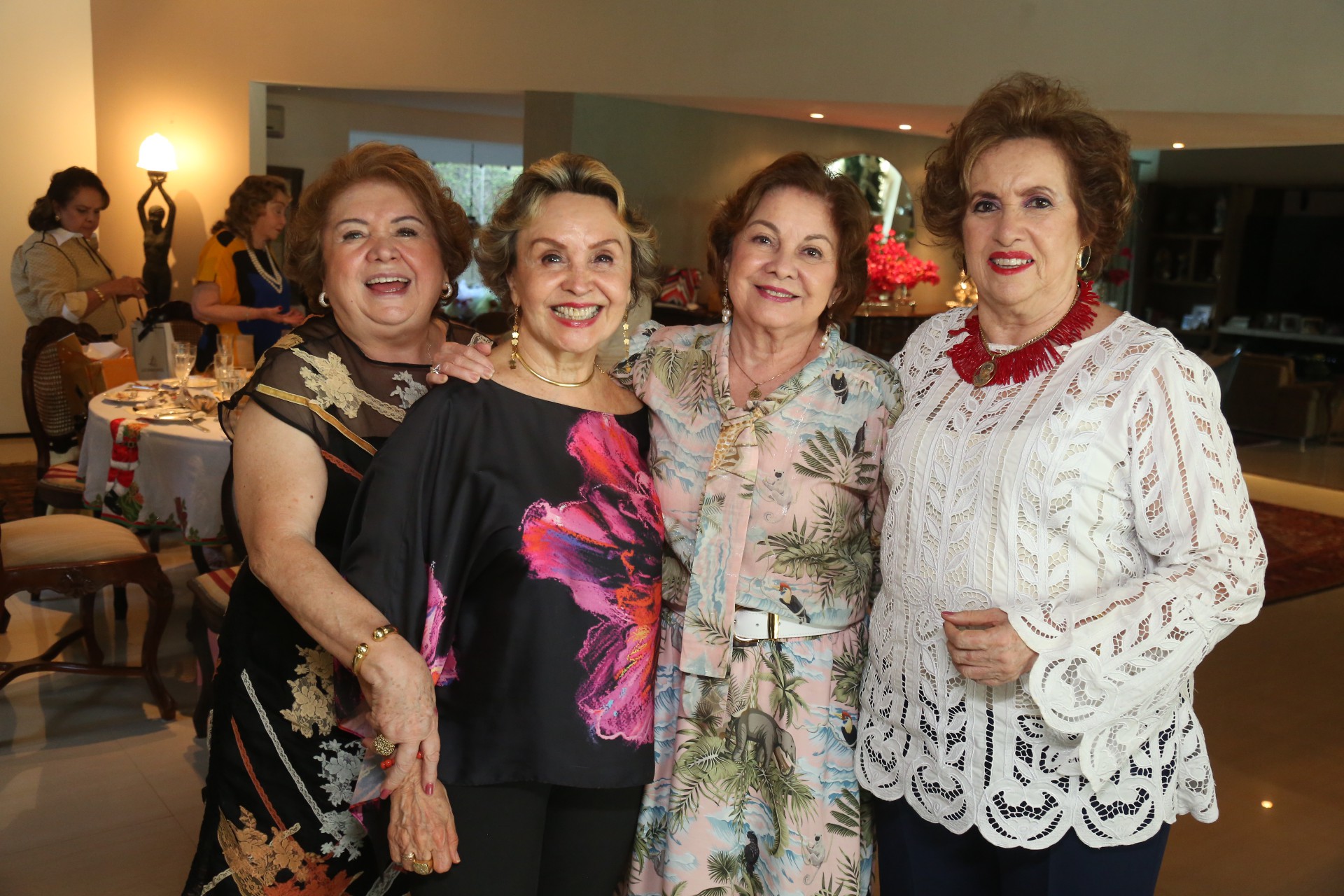 (Foto: João Filho Tavares)Mana, Maria Vanda Sá, Márcia Medeiros e Lêda Maria