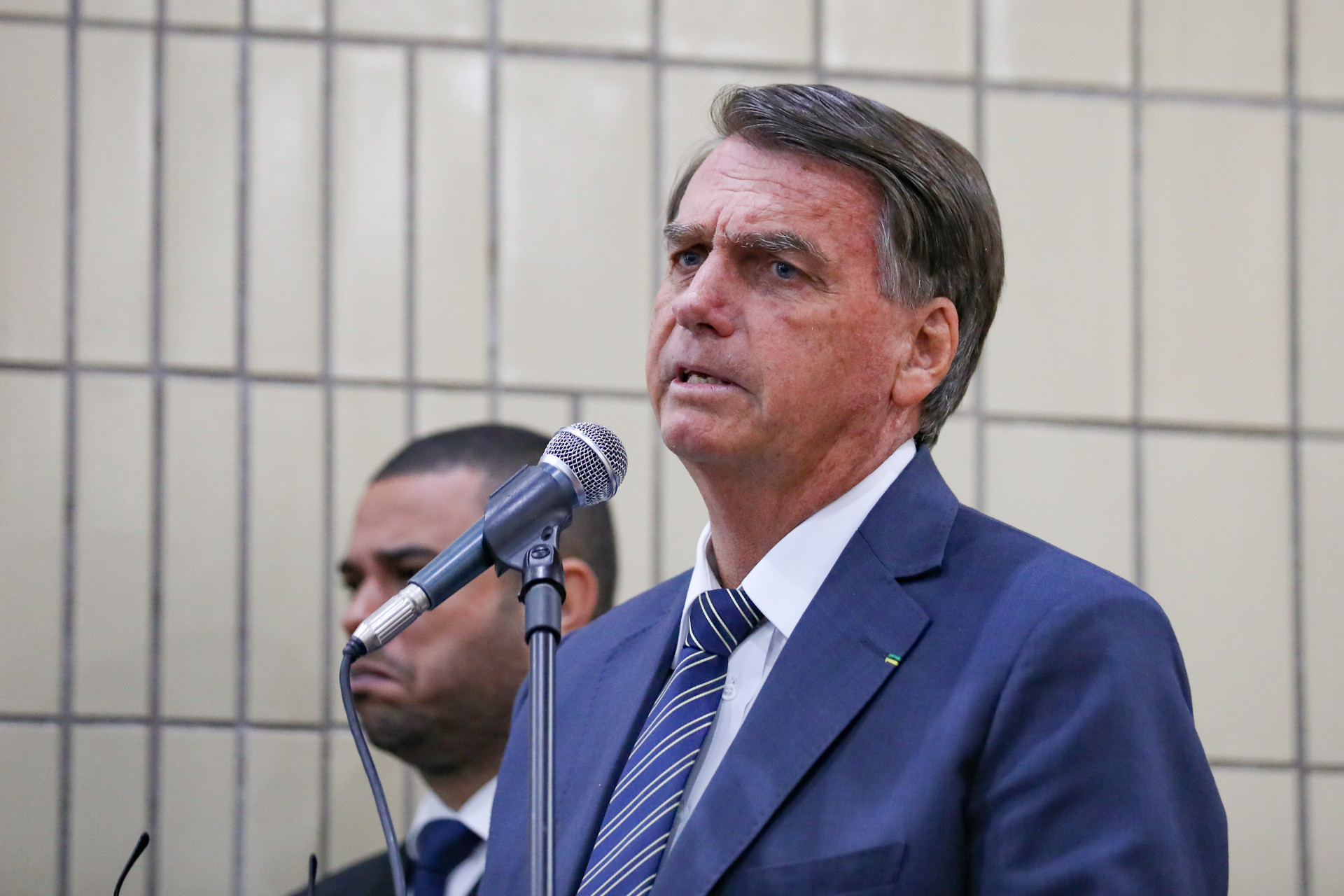 ￼BOLSONARO é investigado por suspeita de incitação aos atos terroristas (Foto: Clauber Cleber Caetano/Presidência da República)