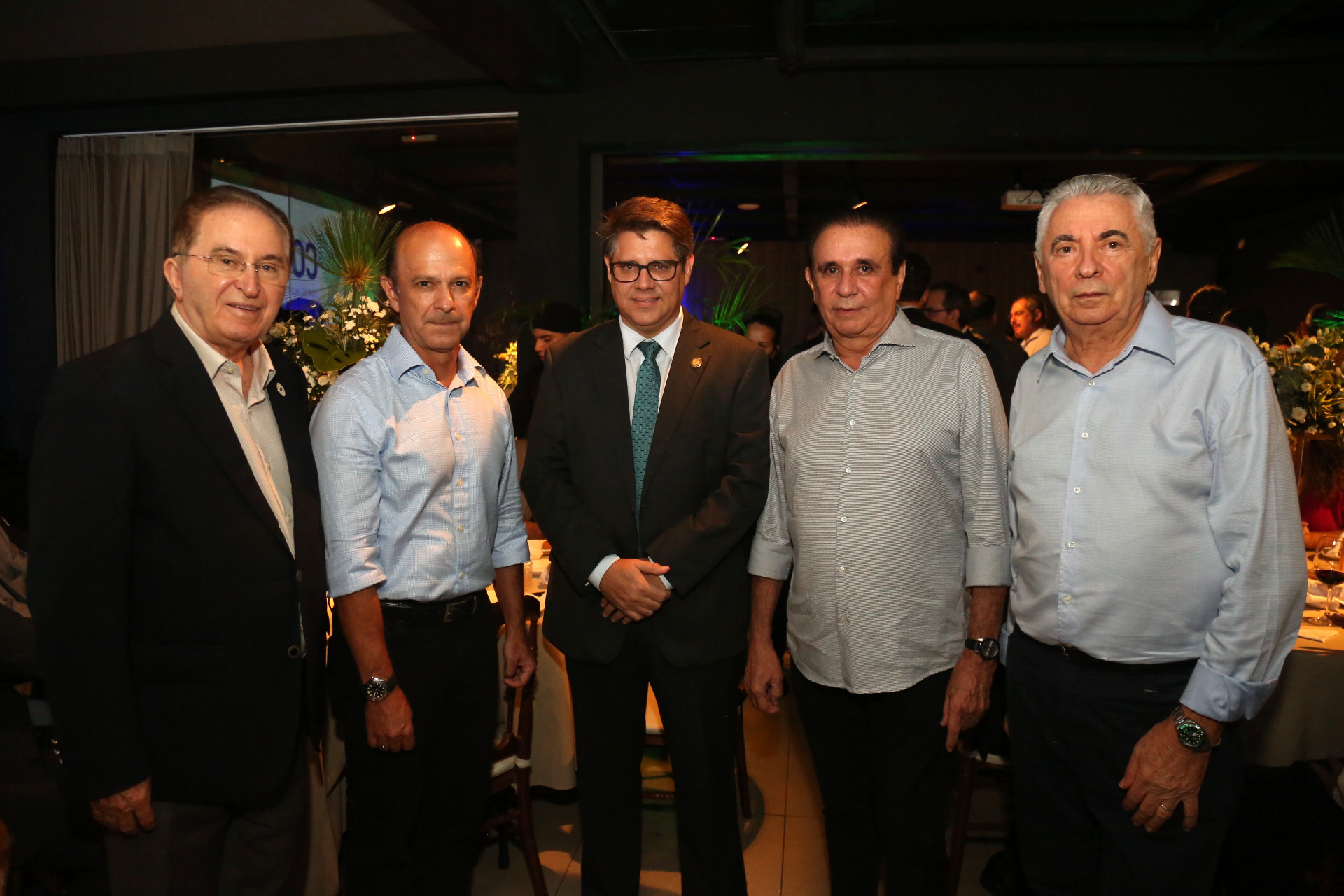 (Foto: JOÃO FILHO TAVARES)João Melo, Marcos Holanda, Leonardo Carvalho, Gaudêncio Lucena e Patrício Almeida