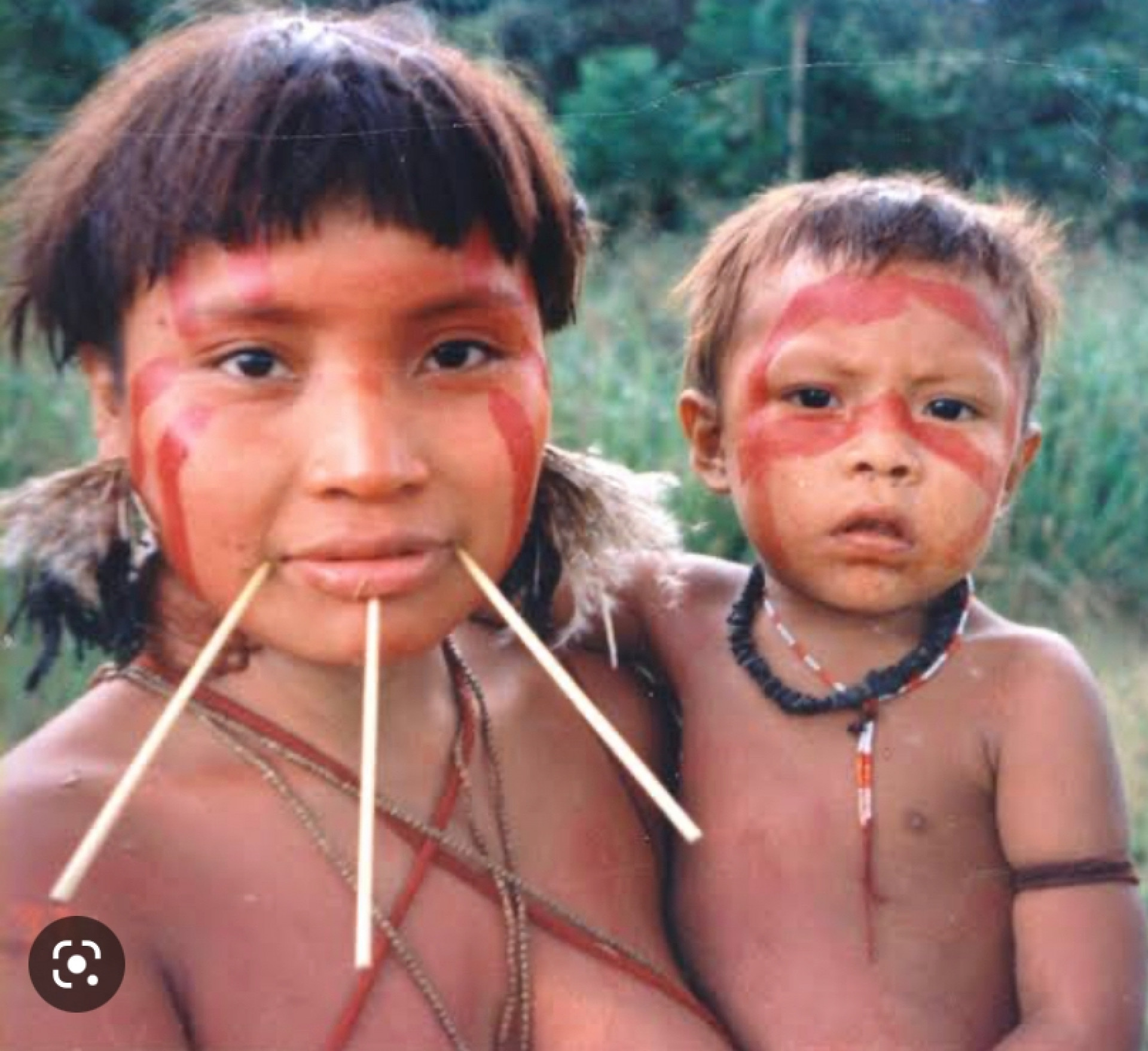 Yanomamis quando o tempo era dignidade (Foto: Acervo pessoal)