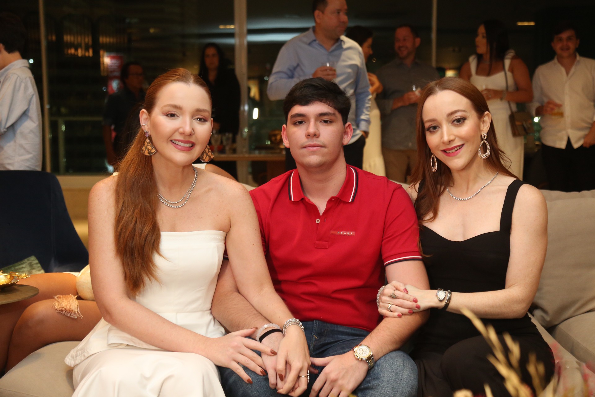 (Foto: João Filho Tavares/O POVO)Larissa, Pedro e Mariah Fujita