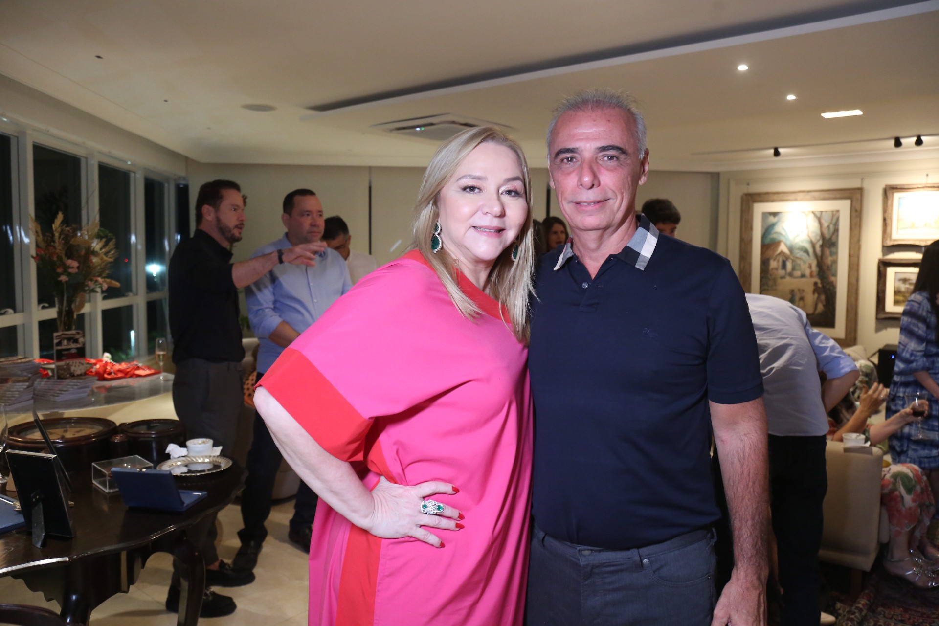 (Foto: João Filho Tavares/O POVO)Sandra Fujita e Rogério Torres
