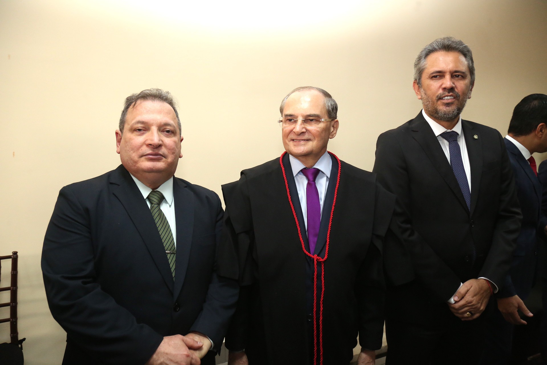 (Foto: João Filho Tavares/O POVO)Durval Maia, Abelardo Benevides 
e Elmano de Freitas