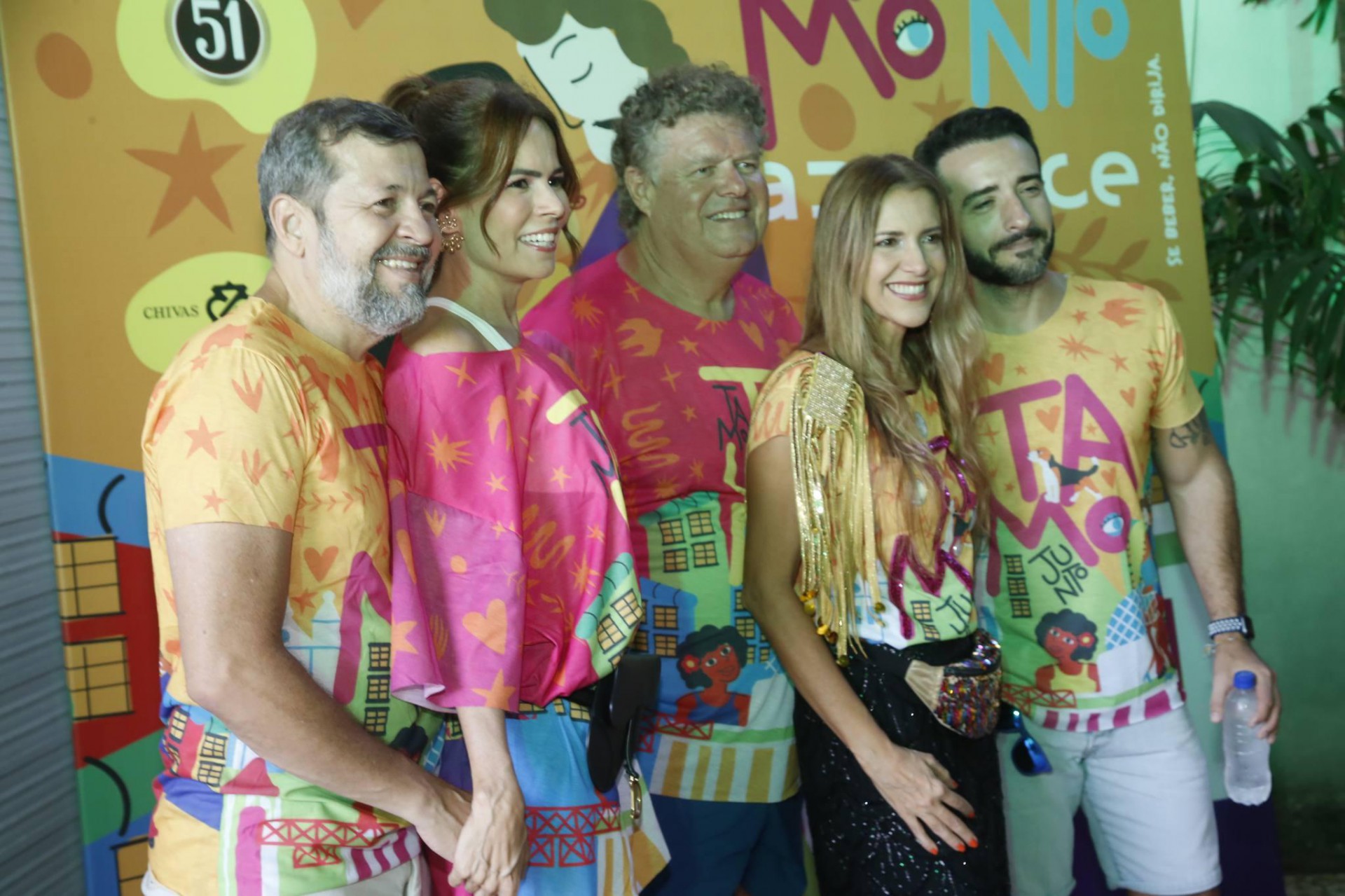 (Foto: Divulgação )Elcio Batista, Luciana Sousa, Evandro 
e Eliziane Colares e Renato Camargo