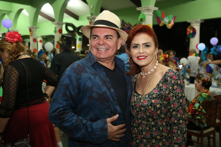 Walker Santiago e Fátima: Pré-Carnaval da Beleza(Foto: João Filho Tavares/O POVO)