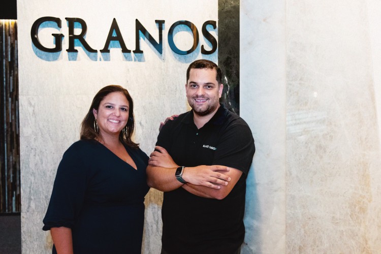 Renata e David Silveira, diretora e CEO da Granos: expansão(Foto: Divulgação)