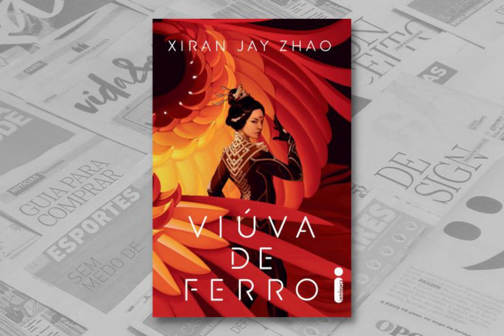 Capa do livro Viúva de Ferro.