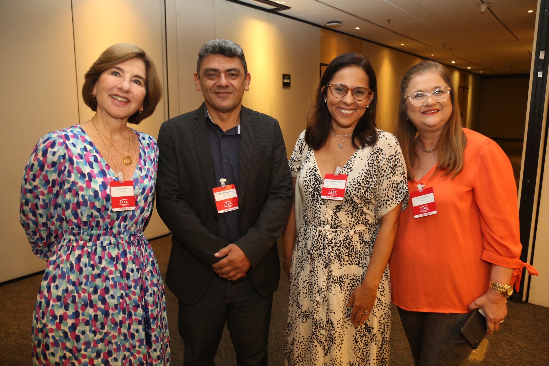 (Foto: João Filho Tavares/O POVO)Graça Sajovic, Valdinei Albuquerque, Yasmaia Castro e Patricia Dantas