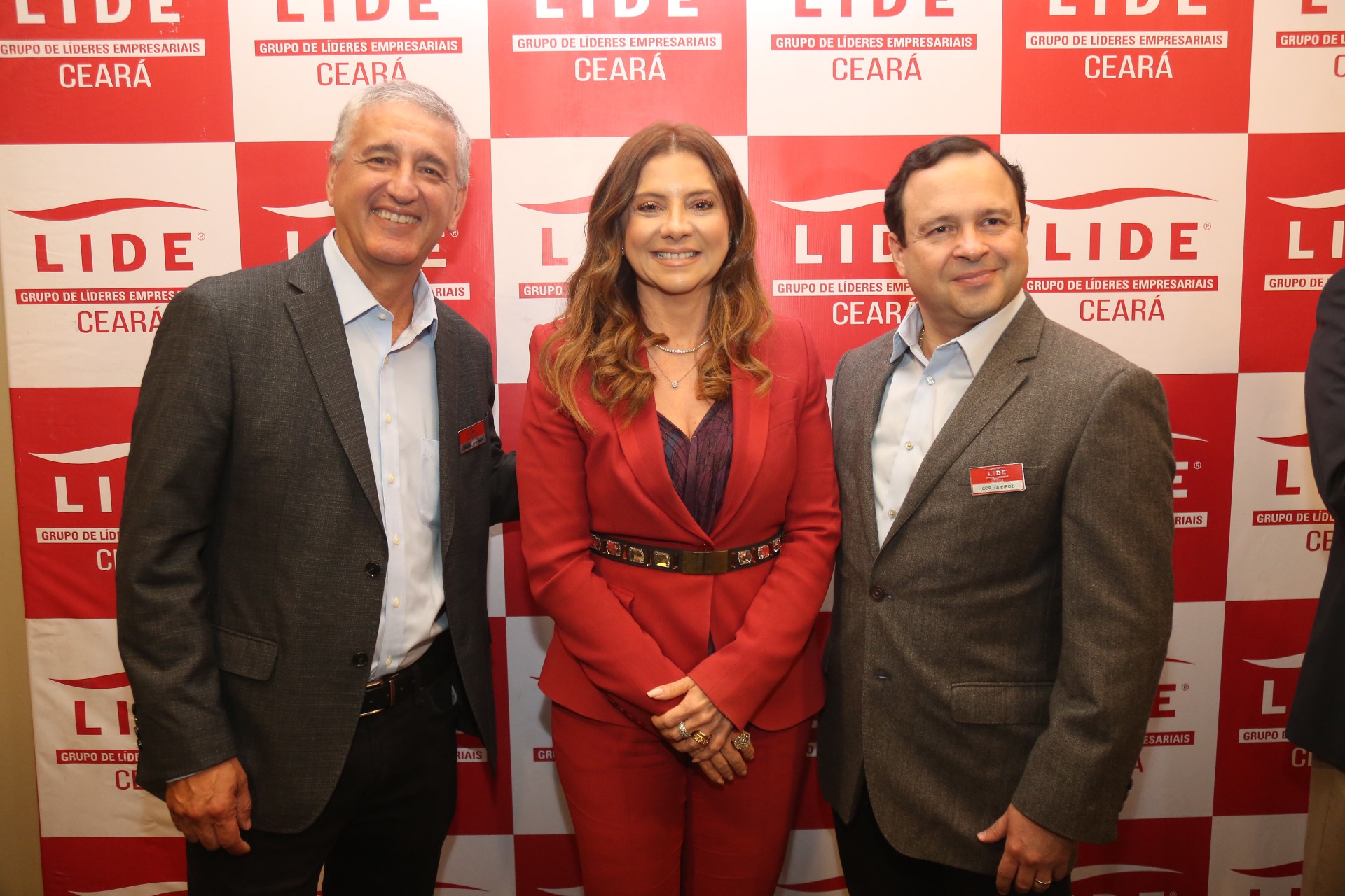 (Foto: João Filho Tavares/O POVO)Marco Stefanini, Emília Buarque e Igor Barroso