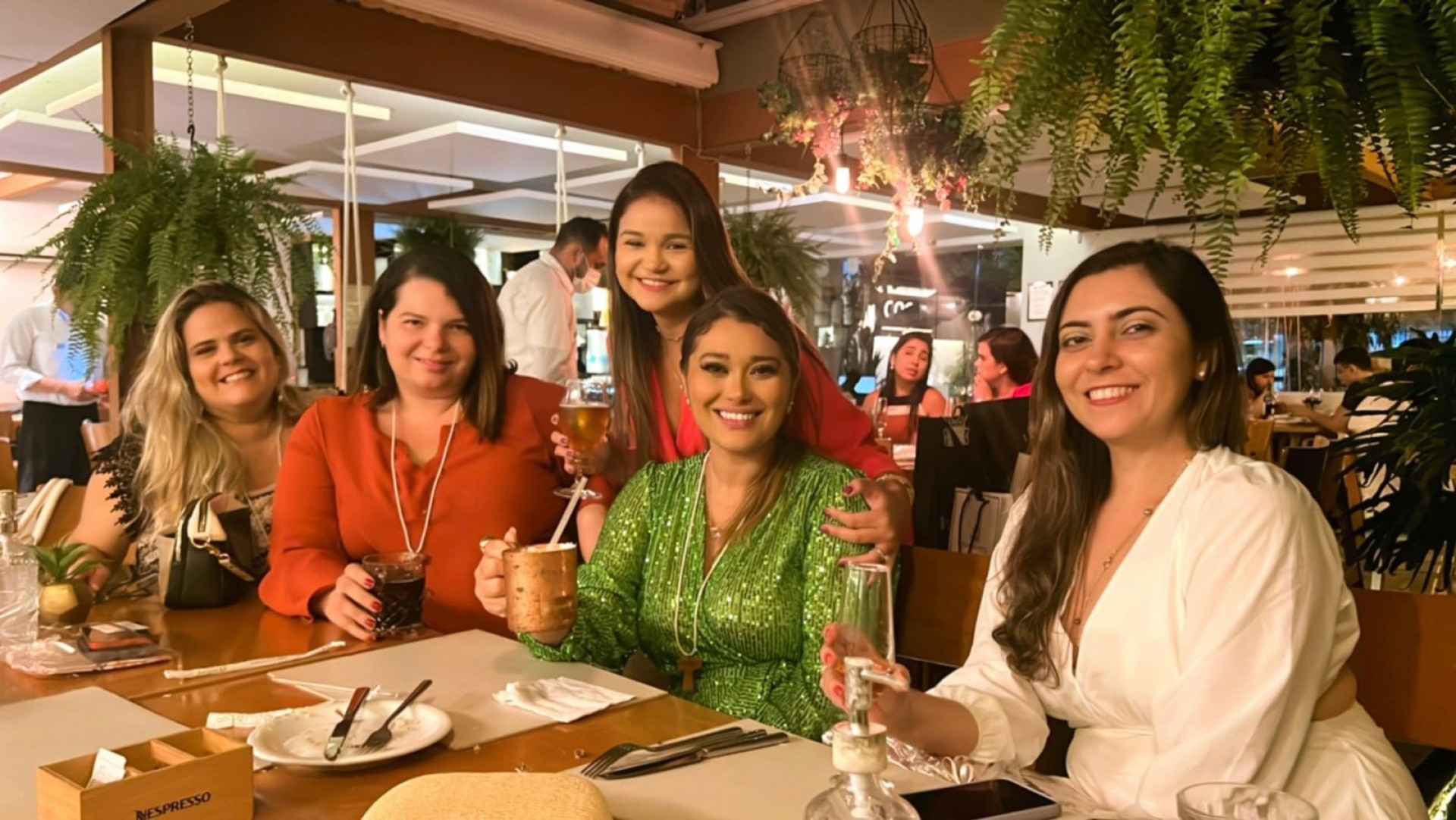 (Foto: Arquivo Pessoal)Thayná Araújo, Mayara Basílio, Helena Carvalho e Gabriela Fernandes