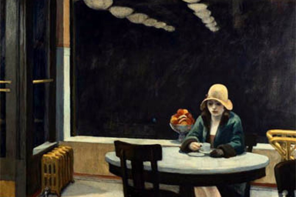 Automat, de Edward Hopper, 1927(Foto: DIVULGAÇÃO )