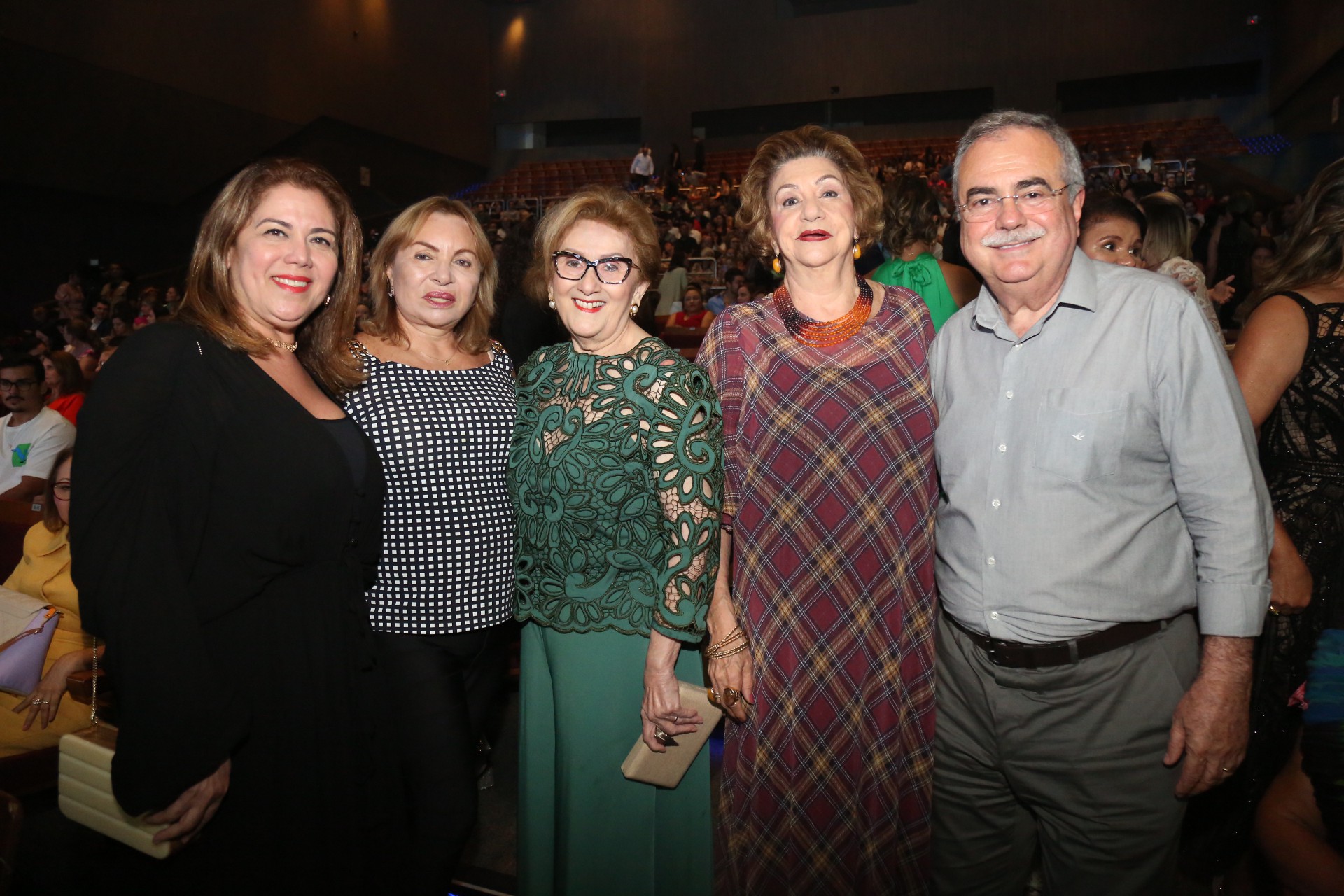(Foto: JOÃO FILHO TAVARES)Adriana Joca, Gorete Pereira, Socorro França, Maze Campos e Assis Cavalcante