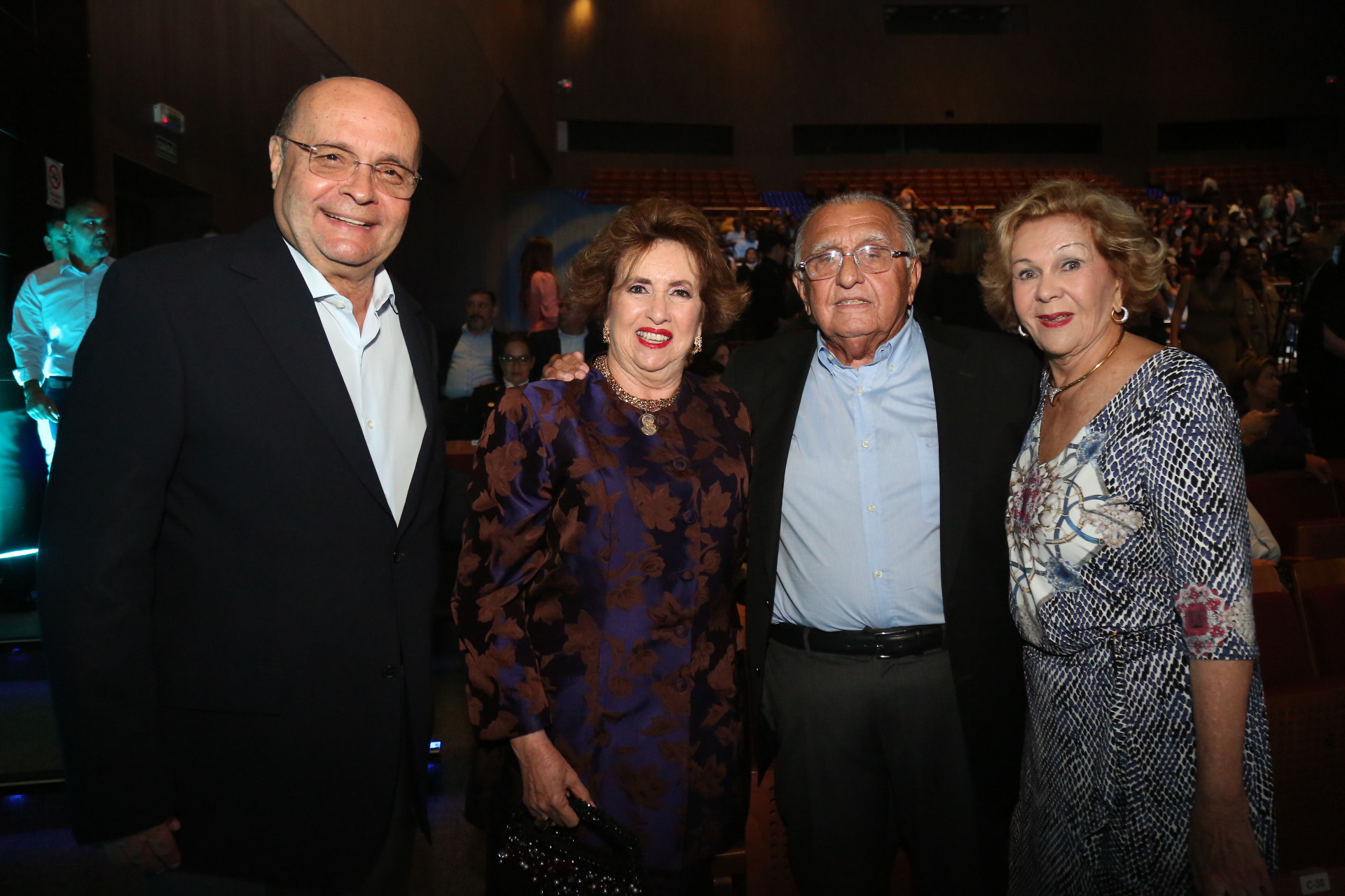 (Foto: João Filho Tavares )Fernando Gurgel, Lêda Maria, Auxiliadora e João Carlos Paes