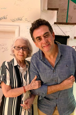 Fernanda Montenegro e Rafael Reisman(Foto: Horácio Brandão / Divulgação )