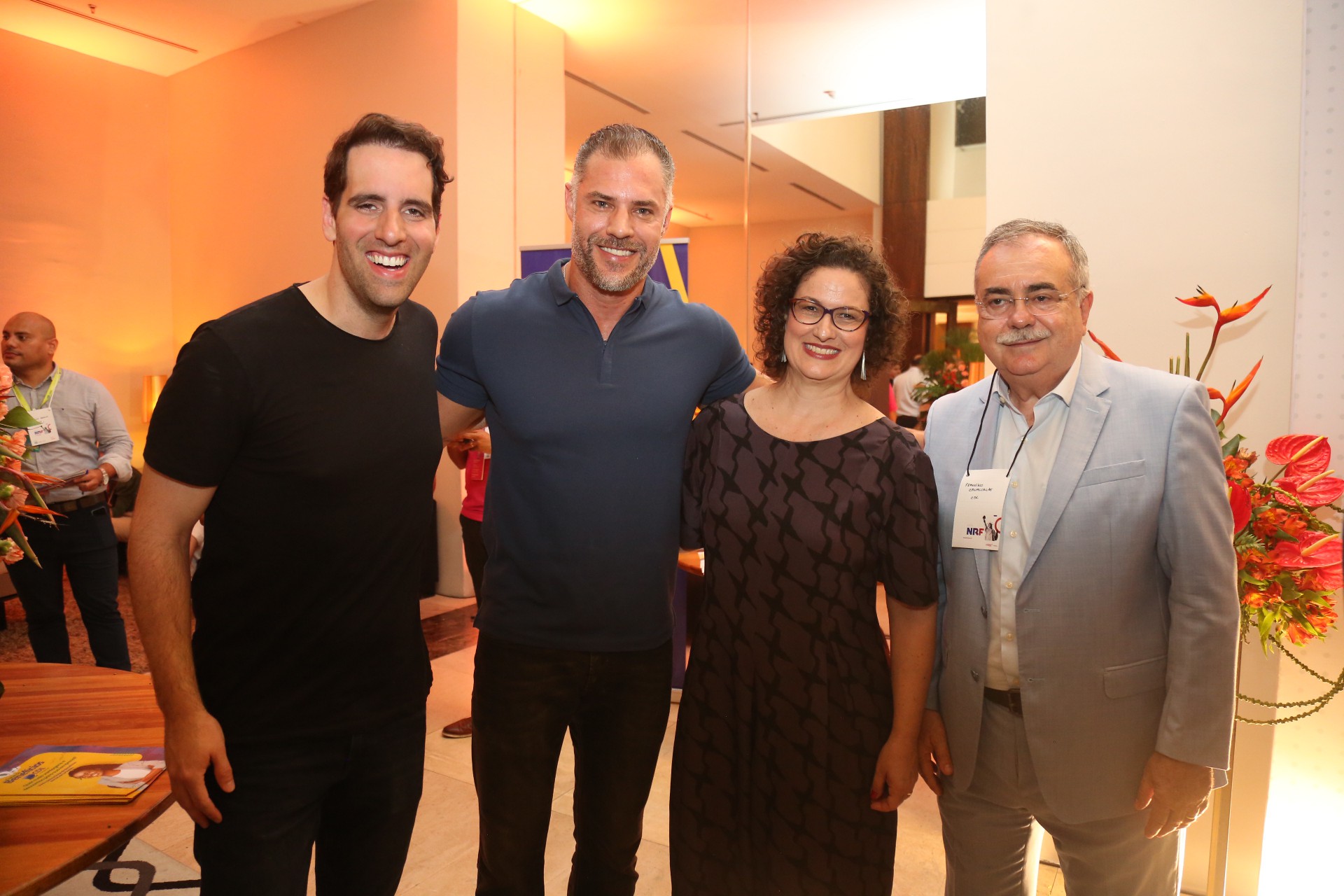 (Foto: joão filho tavares)Tiago Mello, Rodolfo Cardoso, Mariana Carvalho e Assis Cavalcante