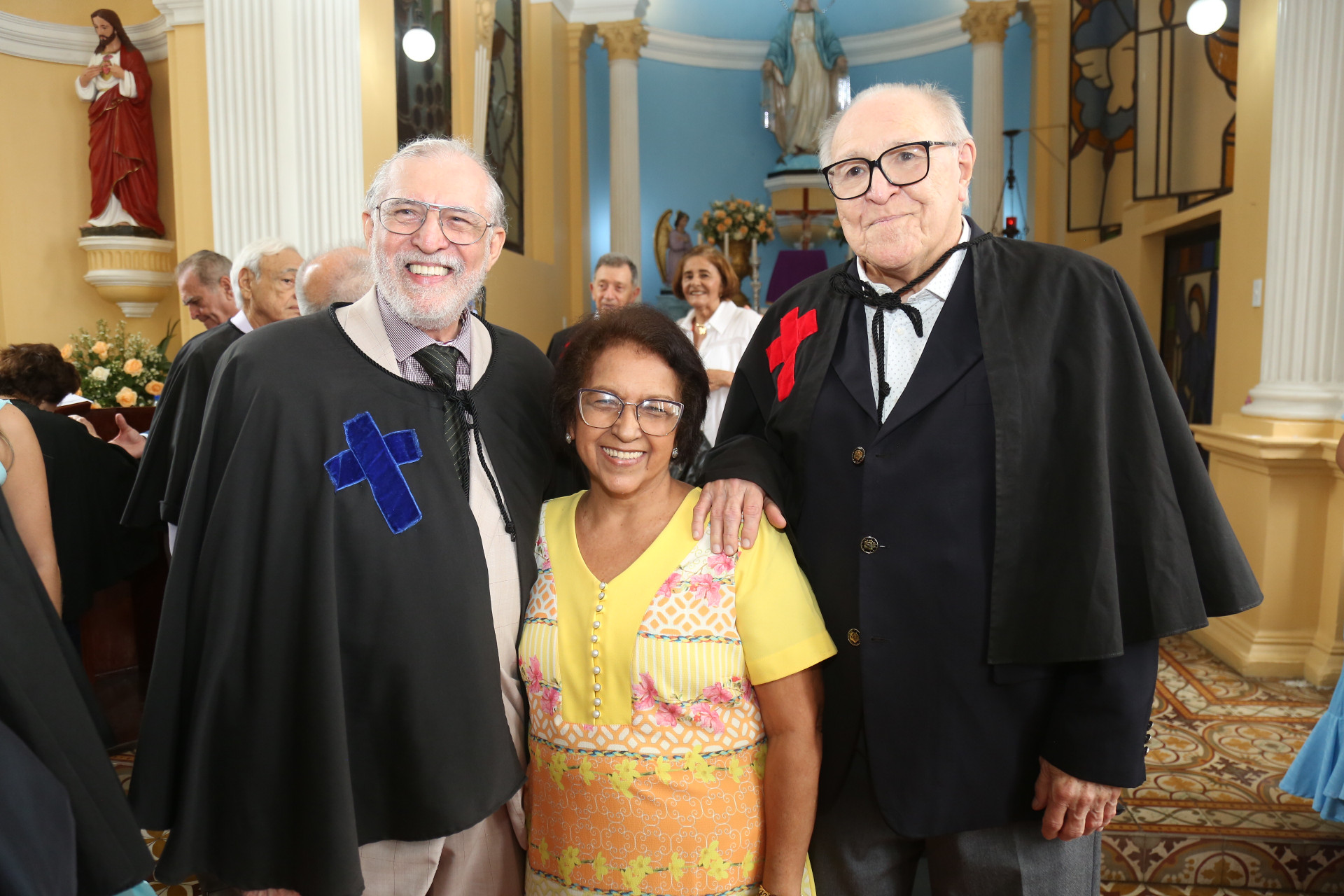 (Foto: João Filho Tavares/O POVO)Vladimir Spinelli, Maria e Luiz Marques