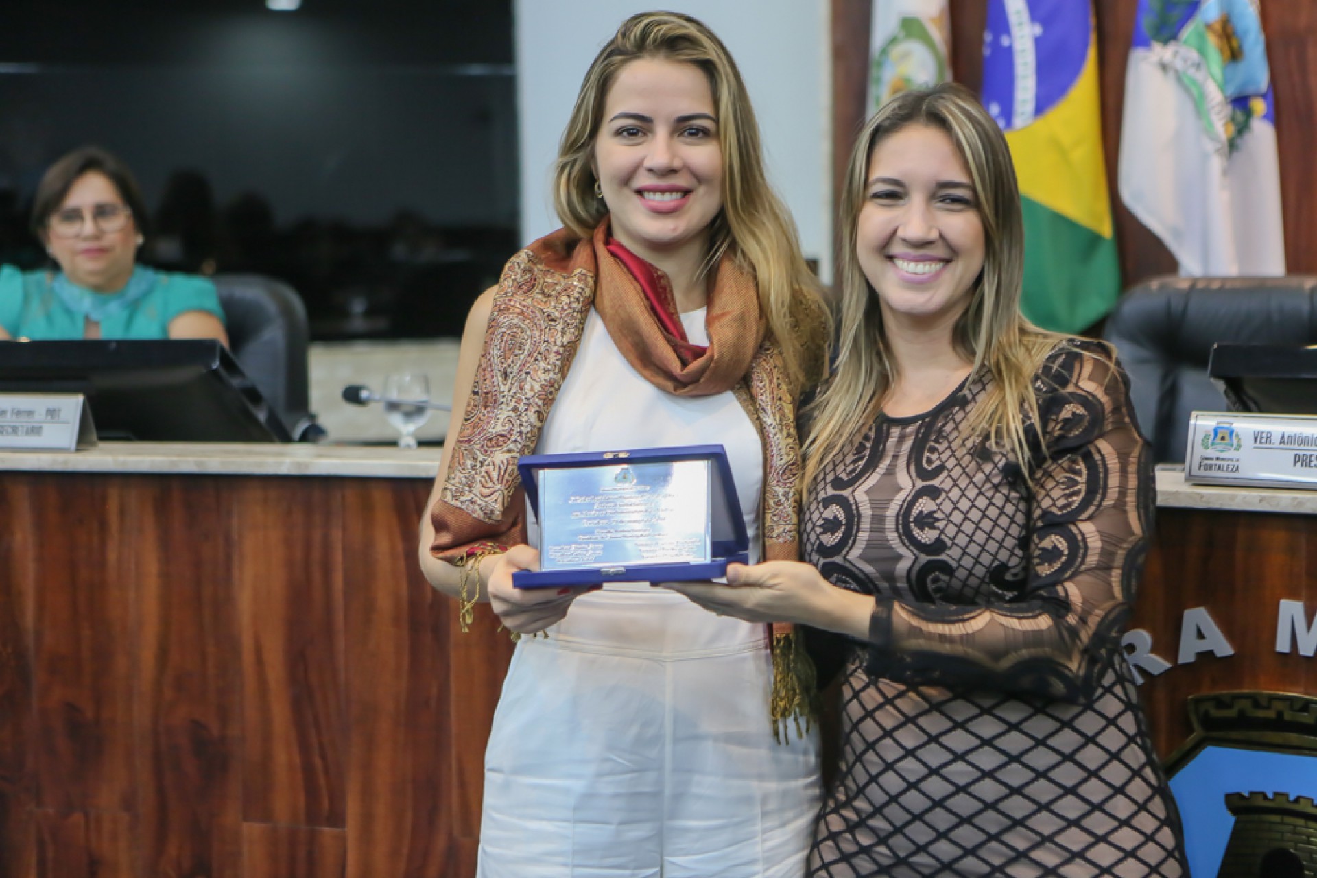Onélia Santana e Larissa Gaspar: nomes à mesa para as eleições de 2024 (Foto: JOÃO FILHO TAVARES)