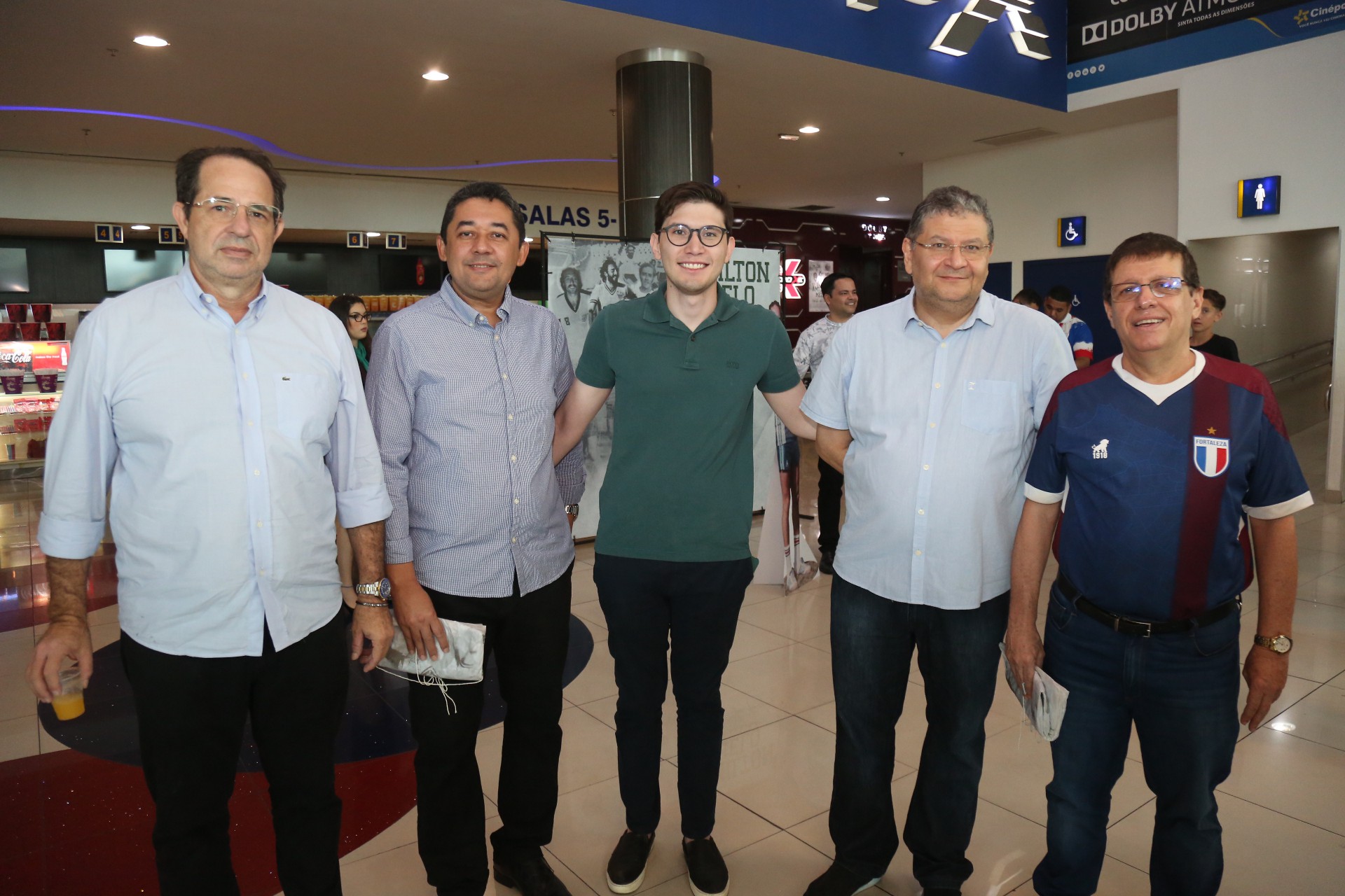 (Foto: JOÃO FILHO TAVARES)João Milton Cunha, Cel. Costa, Hélio Filho, Hélio Leitão e Nelson Arruda