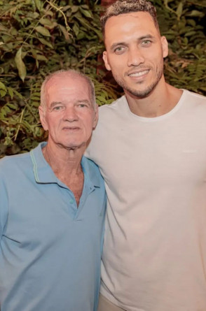Neto e pai, Helam Marinho Zampier.(Foto: Reprodução/Instagram)