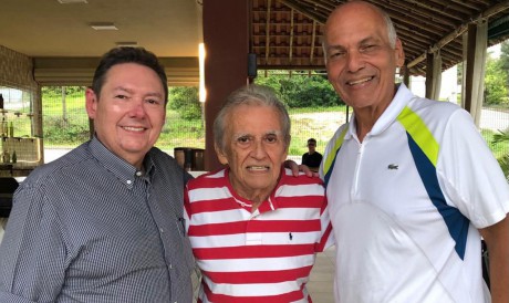 Ivens Dias Branco Jr., Lúcio Brasileiro e Paulo Sérgio Santa Cruz: Ibiza Cumbuco(Foto: divulgação )