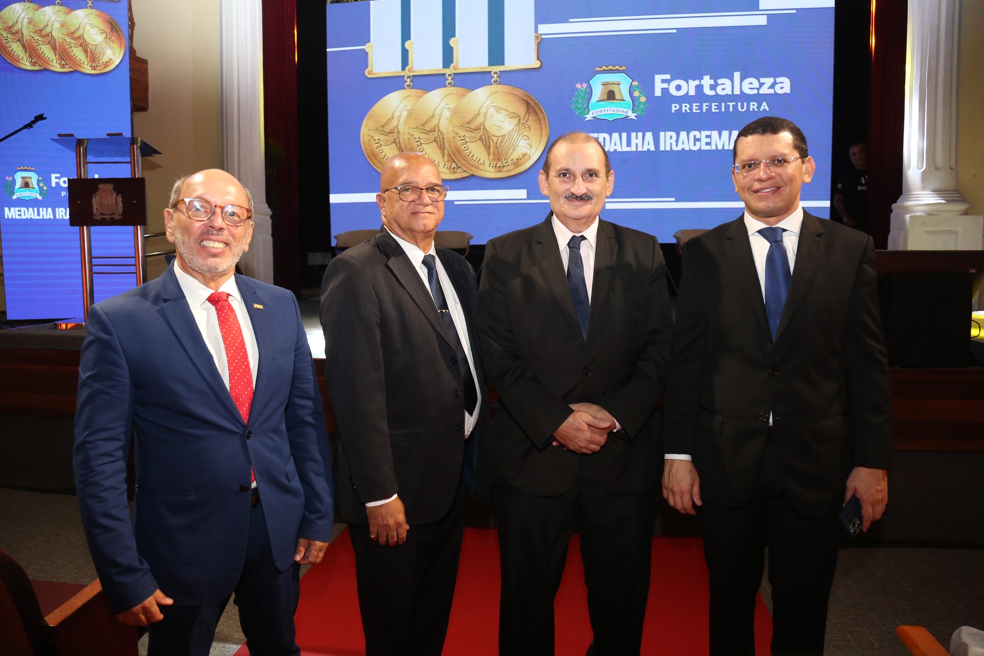 (Foto: JOÃO FILHO TAVARES)Andre Montenegro, Clovis Valença, Franze Gomes e Renato Lima