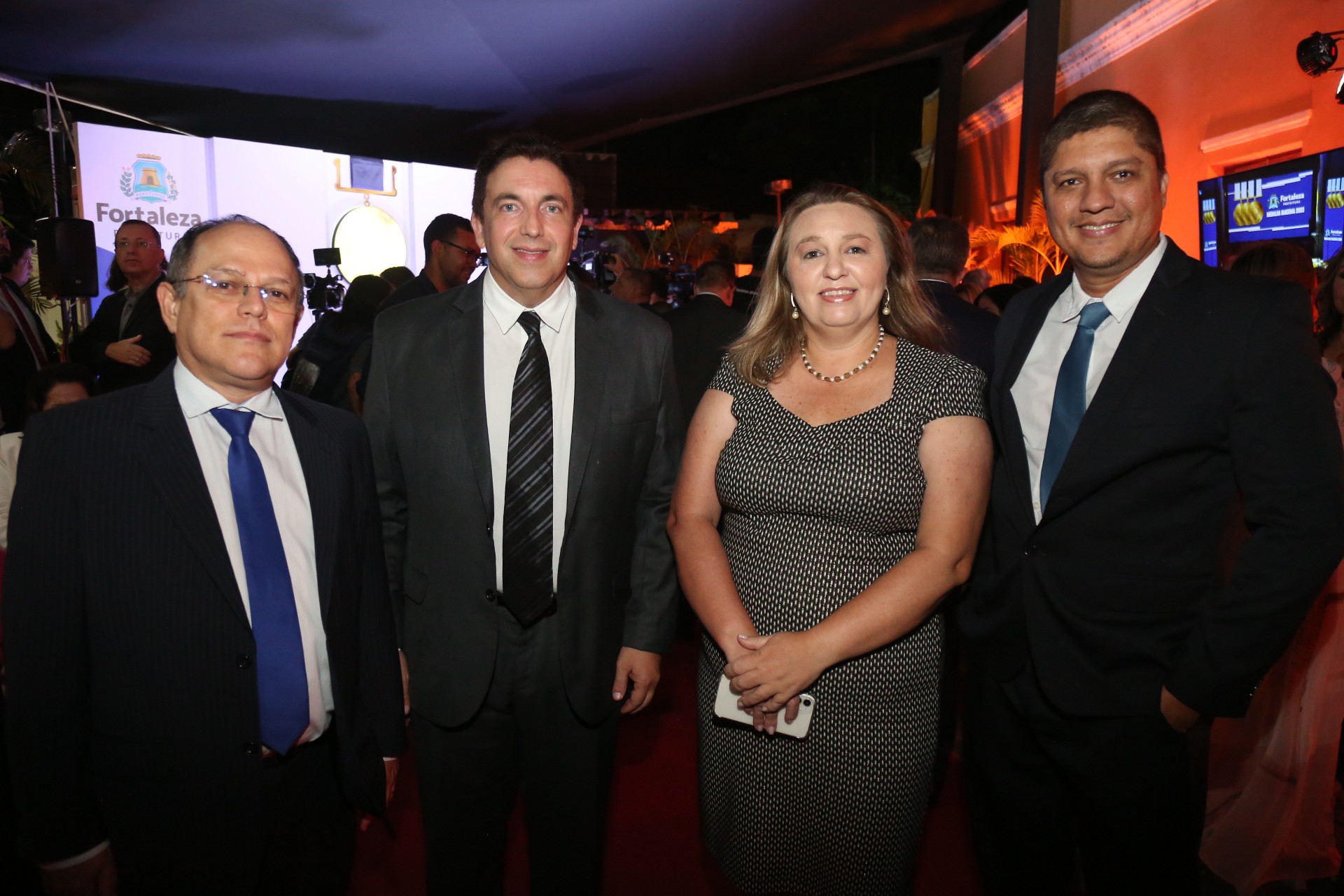 (Foto: JOÃO FILHO TAVARES)Beto Almeida, Rodrigo Pereira, Camila Castro e Diego Gonzales