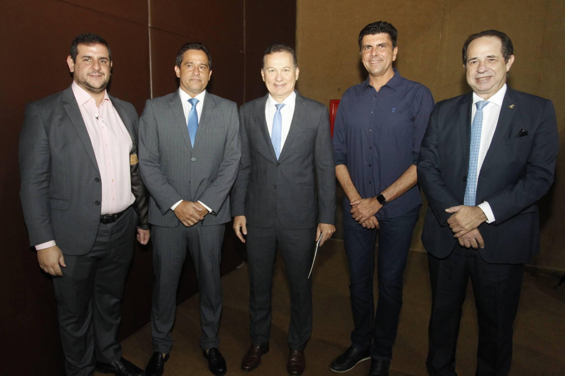 (Foto: JOÃO FILHO TAVARES)Guilherme Magalhães, Wellington Leitão, Carlos Pimentel, Aristótelis Canamary e João Milton Cunha
