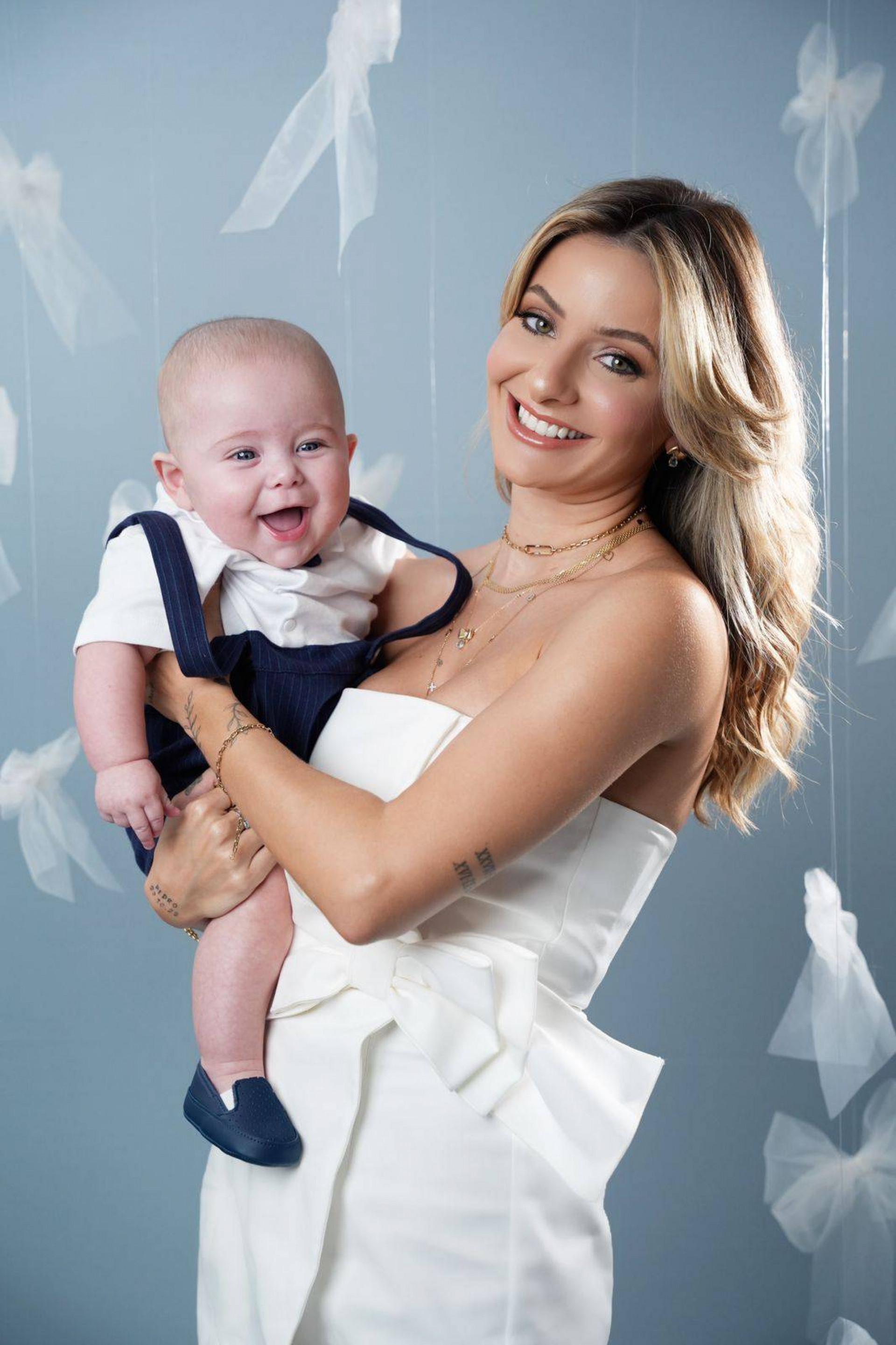 Bruna e o filho, Pedro(Foto: Arquivo Pessoal)