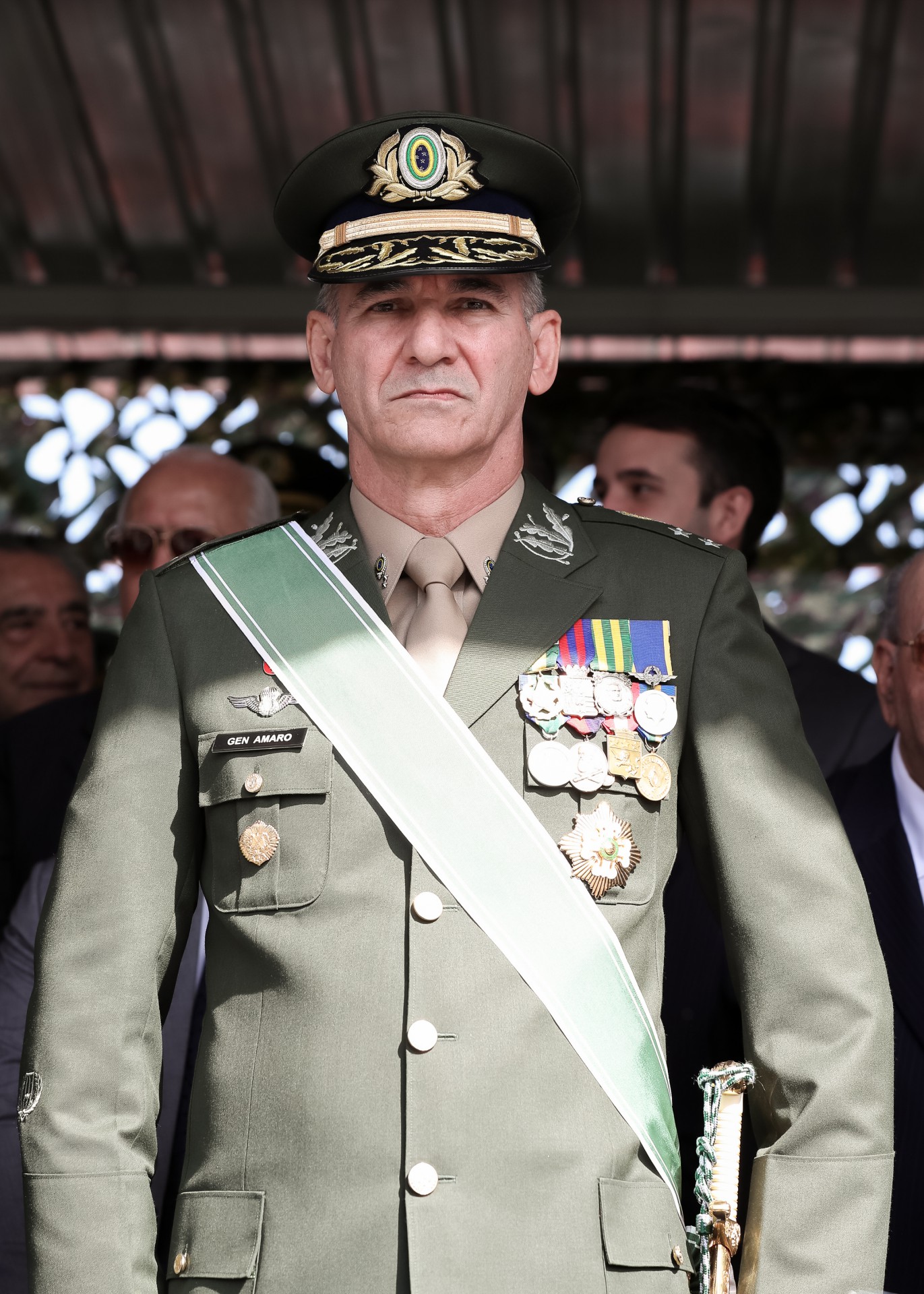 (São Paulo - SP, 03/07/2019) General de Exército Marcos Antonio Amaro dos Santos.
Foto: Marcos Corrêa/Presidência da República (Foto: Marcos Corrêa/Presidência da República)