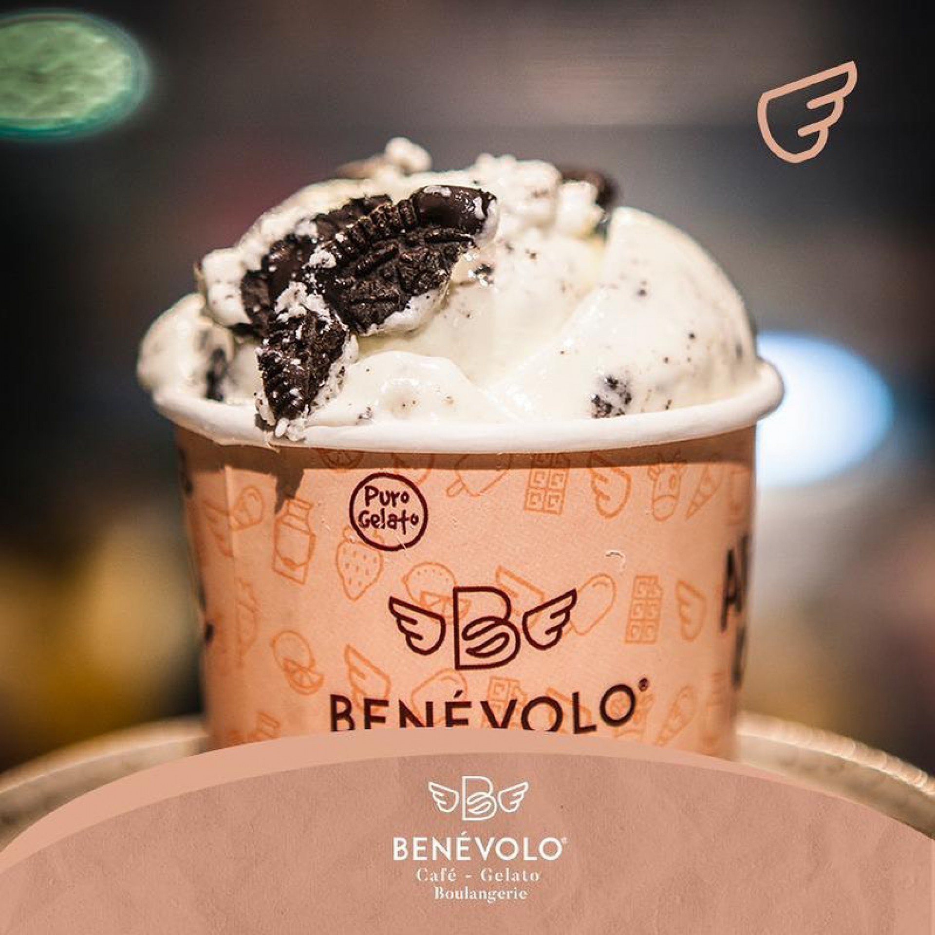 Sorvetes sem conservantes.