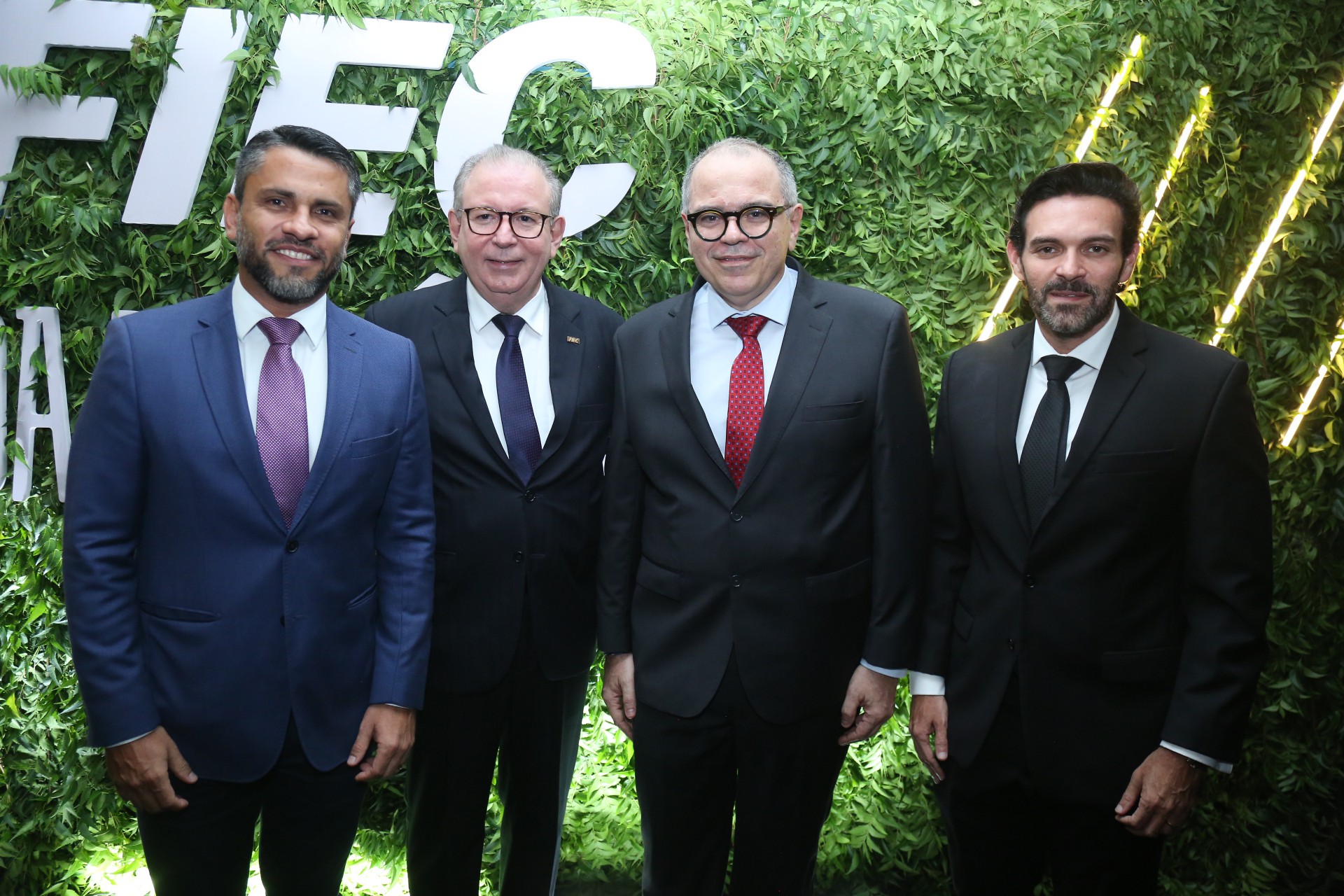 (Foto: João Filho Tavares)Alexandre Medina, Ricardo Cavalcante, João Dummar Neto e Clóvis Holanda