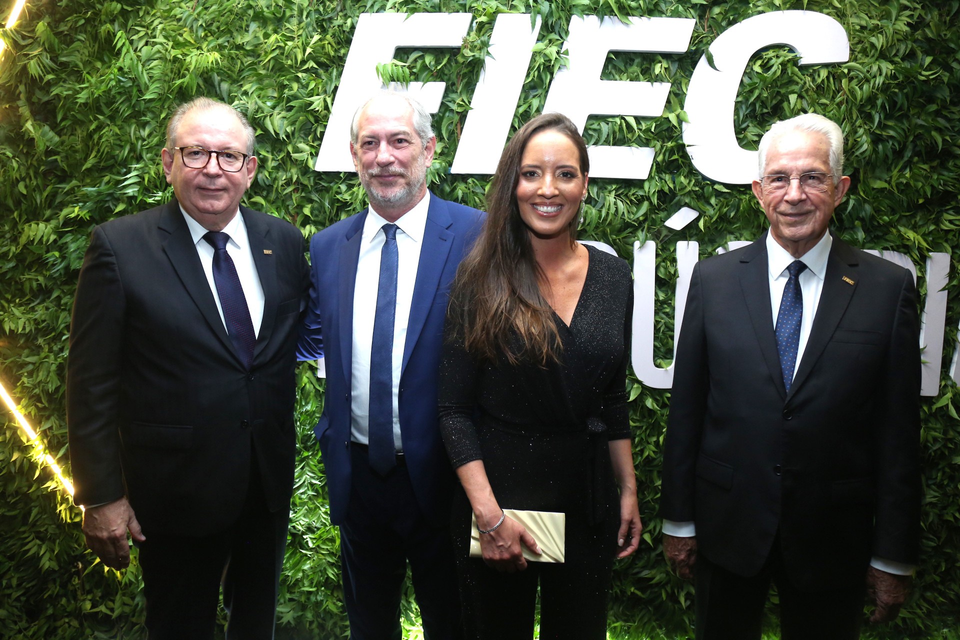(Foto: João Filho Tavares)Ricardo Cavalcante, Ciro Gomes, Giselle Bezerra e Carlos Prado