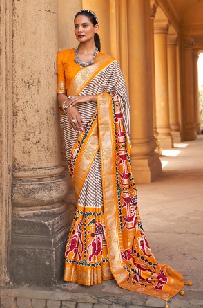Sari Patola de Gujarat.