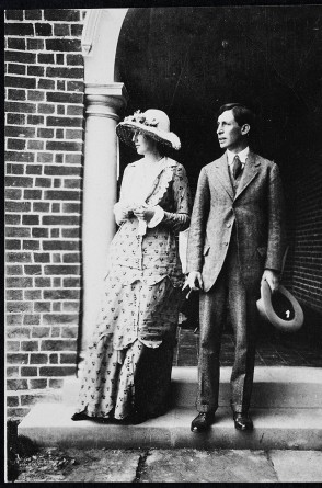 Virginia e Leonard Woolf, em Londres, em 1912(Foto: Wekipedia )