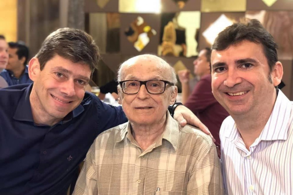 João Carlos Gondim, João Holanda Gondim (em memória) e João Henrique Gondim(Foto: arquivo familiar )