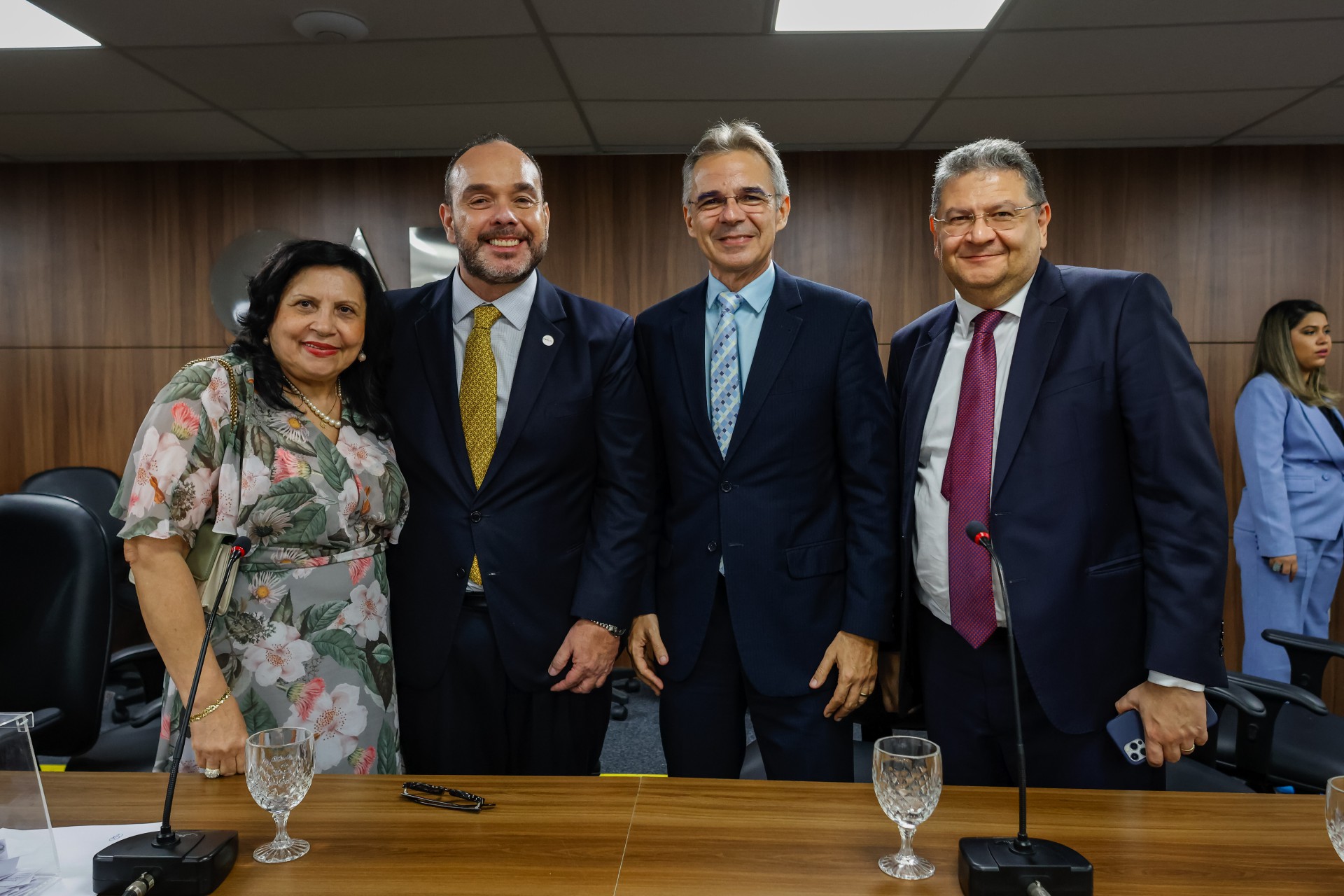 (Foto: Aurelio Alves)Nailde Pinheiro, Waldir Xavier, Heráclito Vieira de Sousa e Hélio Leitão