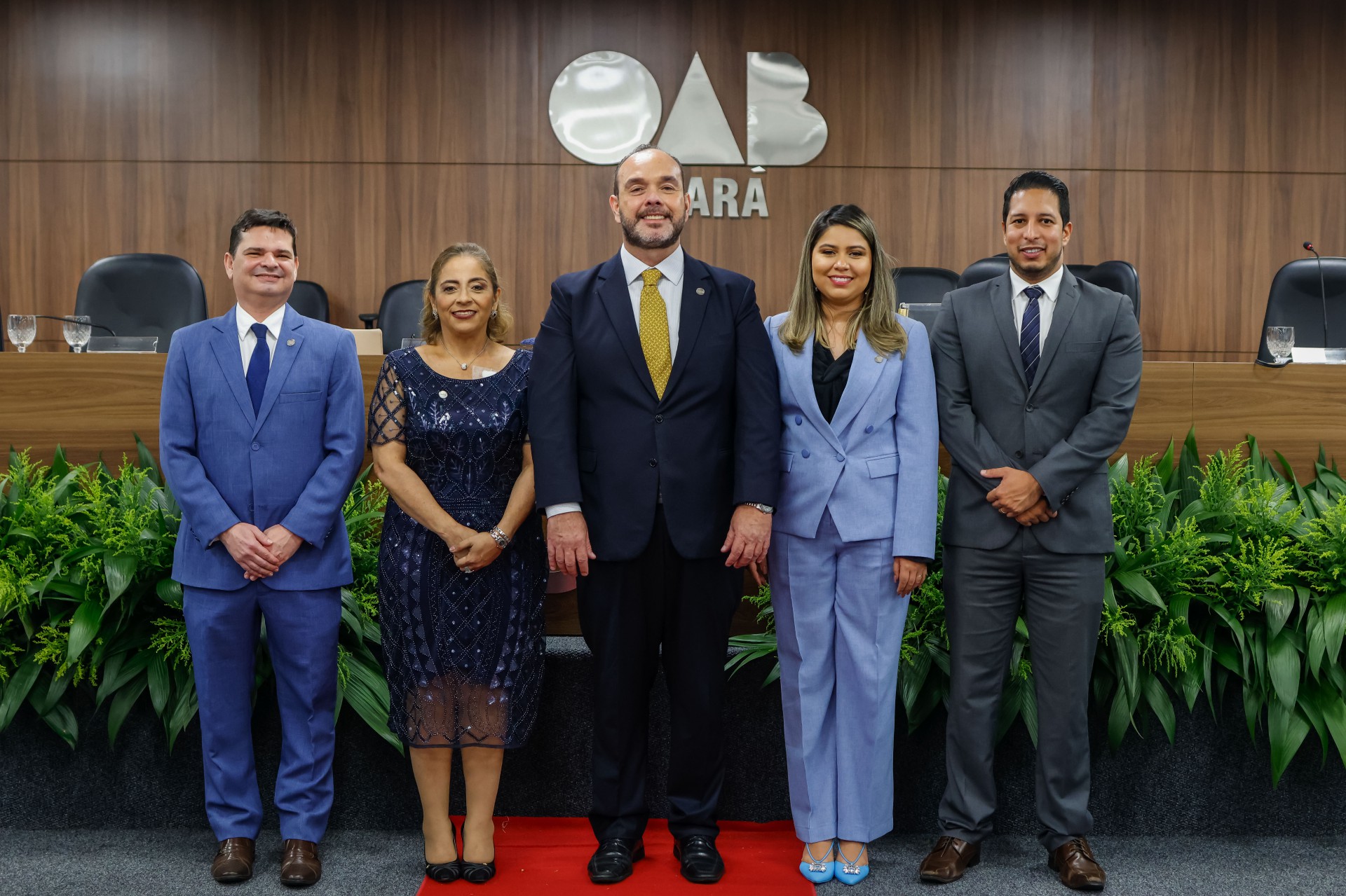 (Foto: Aurelio Alves)Fernando Martins, Chiquinha Castelo Branco, Waldir Xavier, Deysi Holanda e João Ítalo Pompeu