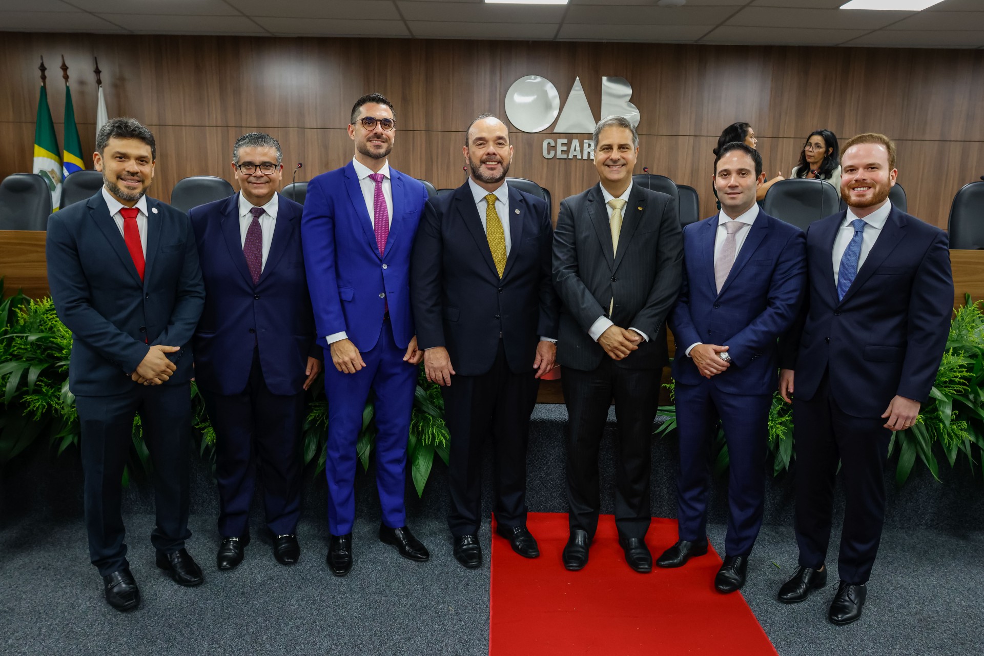 (Foto: Aurelio Alves)Moaceny Félix, Ademar Júnior, André Xerez, Waldiz Xavier, Erinaldo Dantas, Tiago Asfor e Bruno Teles 