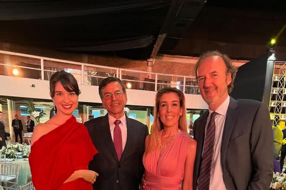 Juliana Diniz e Antonio Caminha, Raquel e Luigi Malenchinni(Foto: arquivo pessoal)