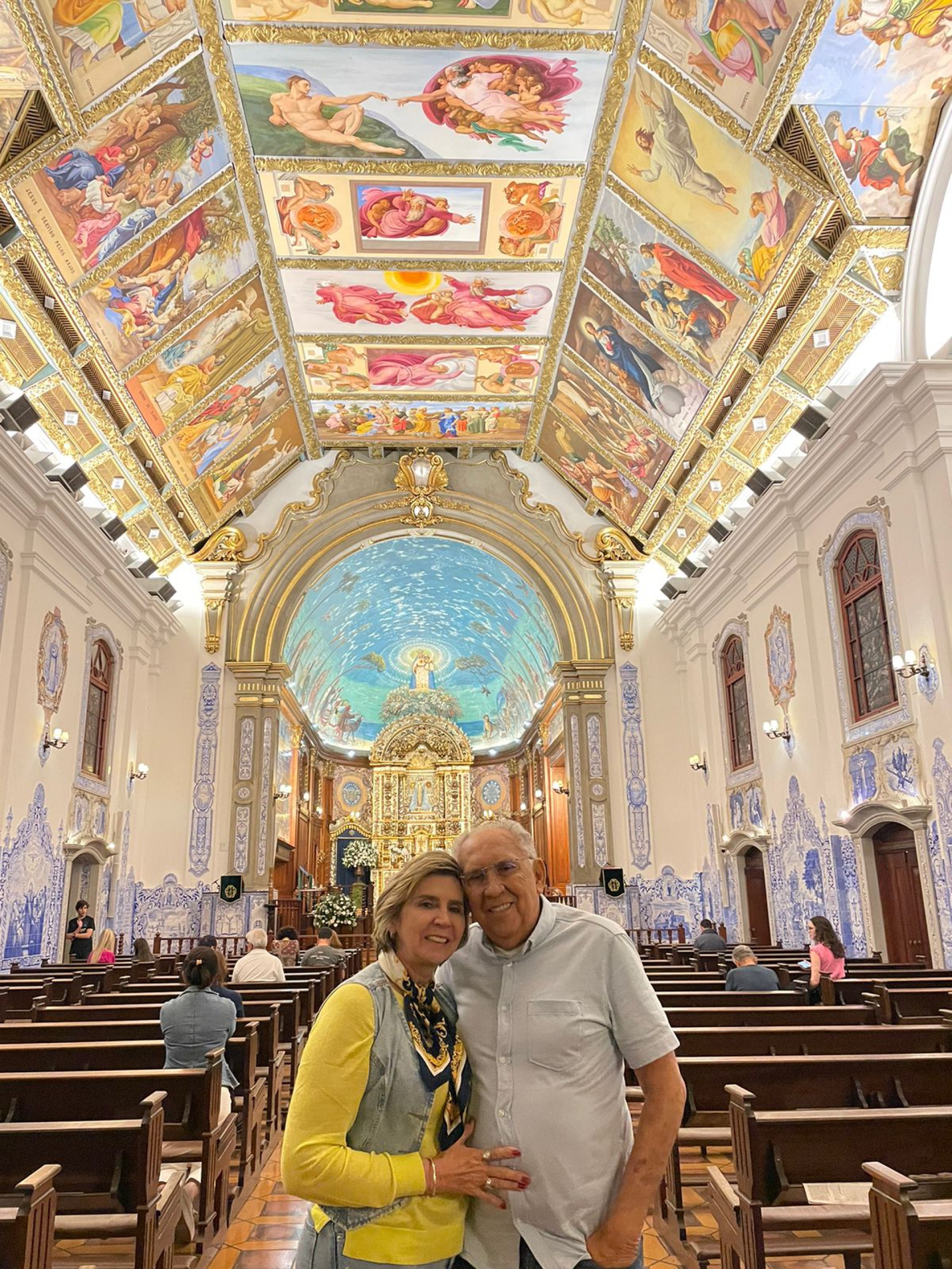 Lúcia Mendes Diniz e Luiz Carlos Correia