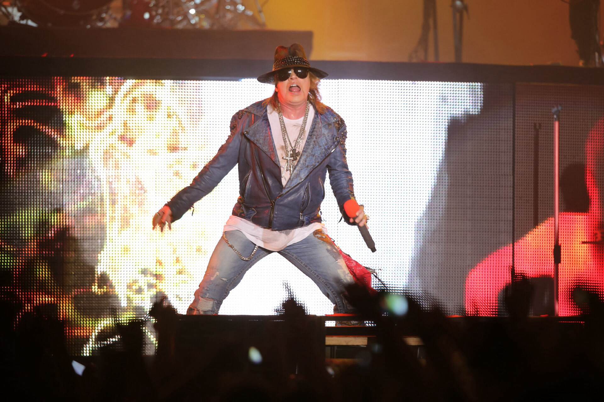 Guns'N'Roses veio a Fortaleza em 2014 para única apresentação no Centro de Eventos do ceará (Foto: ALANA ANDRADE/ DIVULGAÇÃO)