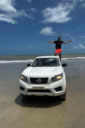 Português Henrique Lopes na região da Jericoacoara(Foto: Divulgação/Arquivo Pessoal)