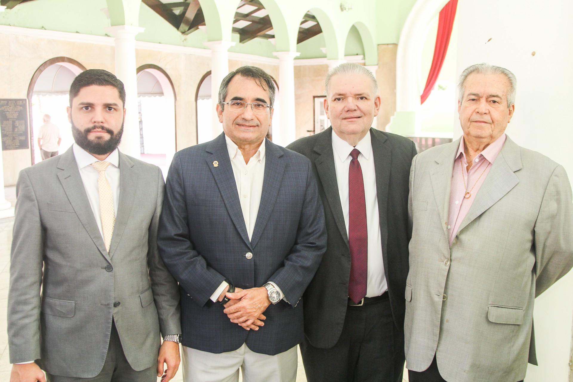 (Foto: Divulgação NAC)Meton Vasconcelos, Pedro Jorge Medeiros, Jardson Cruz e Patriarca Brandão 