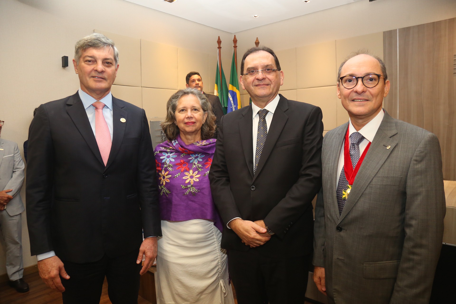 (Foto: joao filho tavares)Cid Marconi, Germana Moraes, Reynaldo Soares e Alcides Saldanha