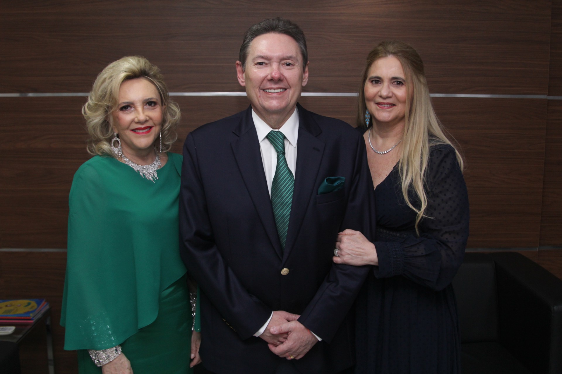 (Foto: DIVULGAÇÃO CMFOR)Graça da Escóssia, Ivens Dias Branco Júnior e Morgana